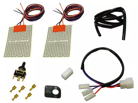 Sno-X Kahvanlämmitinsarja 7.5w Low/15w High/puoli - Ketjukotelon rattaat - 19097 - 1