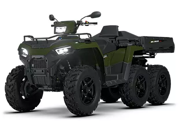 Sportsman 6x6 600 EPS - Sage Green (T2b) - Sportsman & Scrambler - 19808 - 1