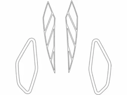 Frogzskin Arcitc Cat Sno-Pro 600 2009-11/ Sno Pro 500 2010-13 Vent Kit - Ilmastointikalvot - 17498 - 1