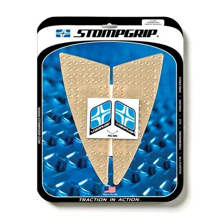 Stompgrip Snowmobile Tank & Console Grip - Volcano : Clear - Satulanpääliset - 18728 - 1
