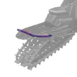 K-BUMPER REAR 146 PLUM CRAZY - Moottorikelkan Puskurit - 51268 - 1
