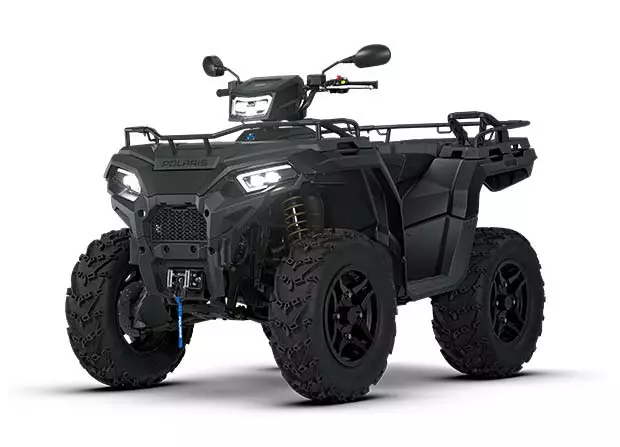 Sportsman 600 EPS - Matte Black Crystal (T3b) - Sportsman & Scrambler - 19819 - 1