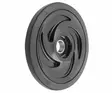 Kimpex Telapyörä Musta Polaris 162mm 6004 - Telapyörät - 17619 - 1