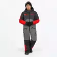Yth Vertical MonosuitTi/Asphalt/Red-12 - Lasten Haalarit - 47079 - 1